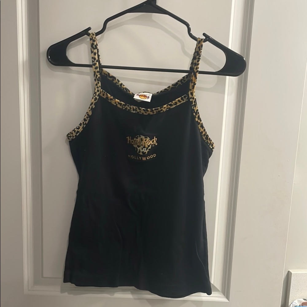 Hard Rock Cafe Hollywood - Cheetah Print Tank Top